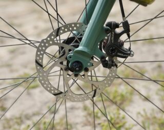 Marin Four Corners front brake detail.