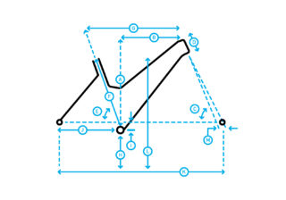 2021 Kentfield ST 2 geometry diagram